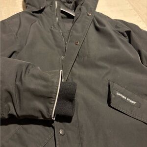 Canada Goose Black parka  Performance Jacket for Kids